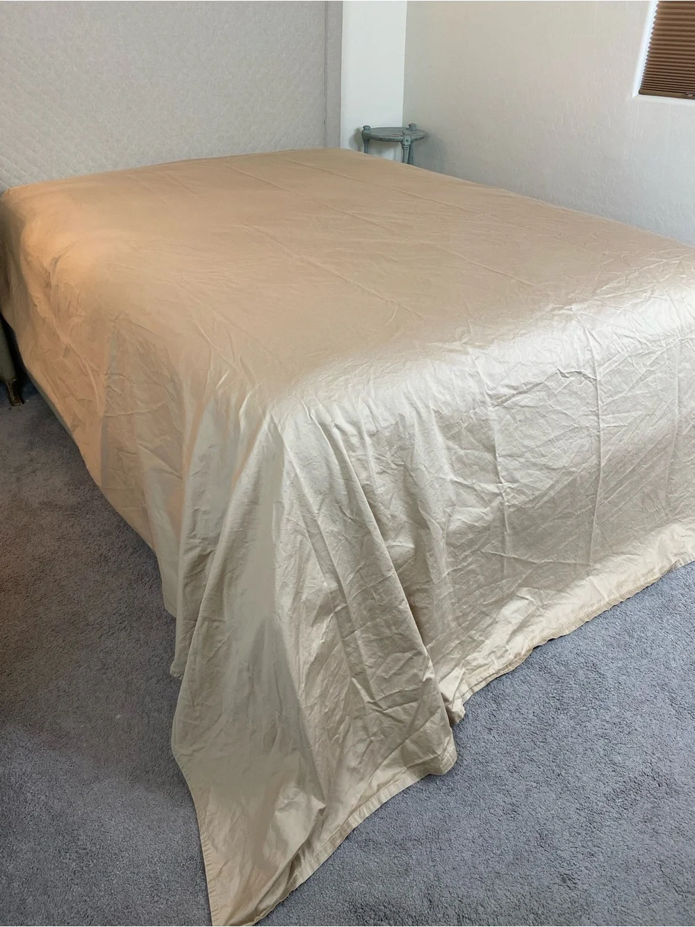 Hotel Collection Tan  King size cotton Like New